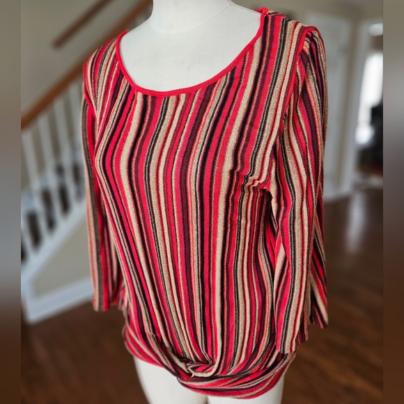 Ruby Rd. Metallic Top Large - Picture 2 of 4